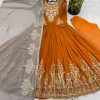 ZEEL FASHION ZF 5008 D DESIGNER GEORGETTE GOWN
