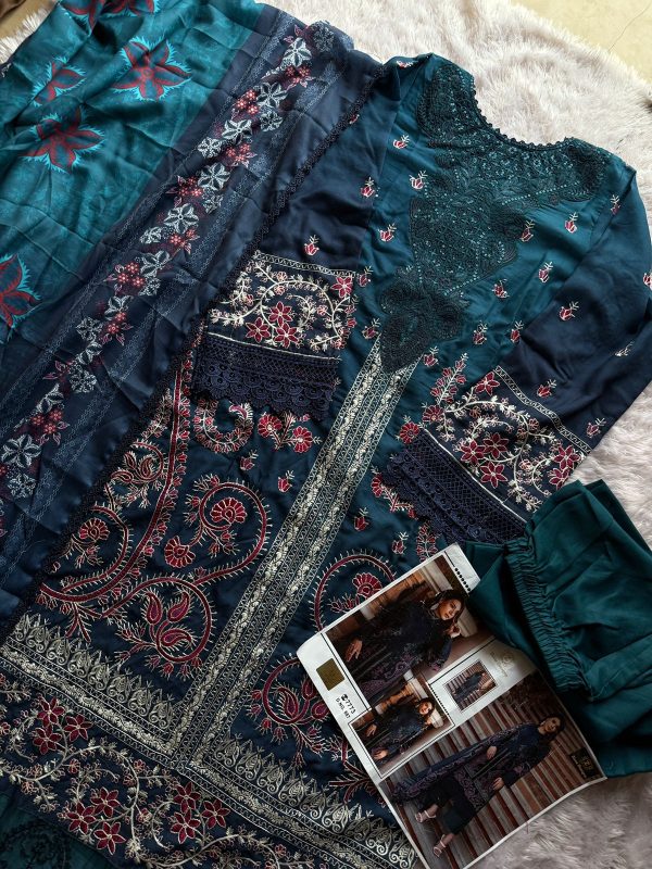 ZIAAZ DESIGNS 887 COTTON PAKISTANI SUITS WHOLESALE
