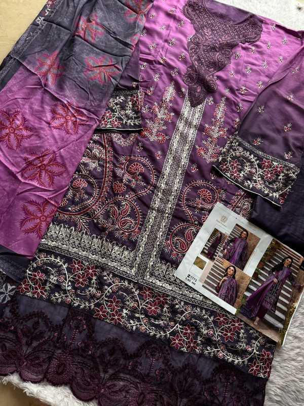 ZIAAZ DESIGNS 888 COTTON PAKISTANI SUITS WHOLESALE