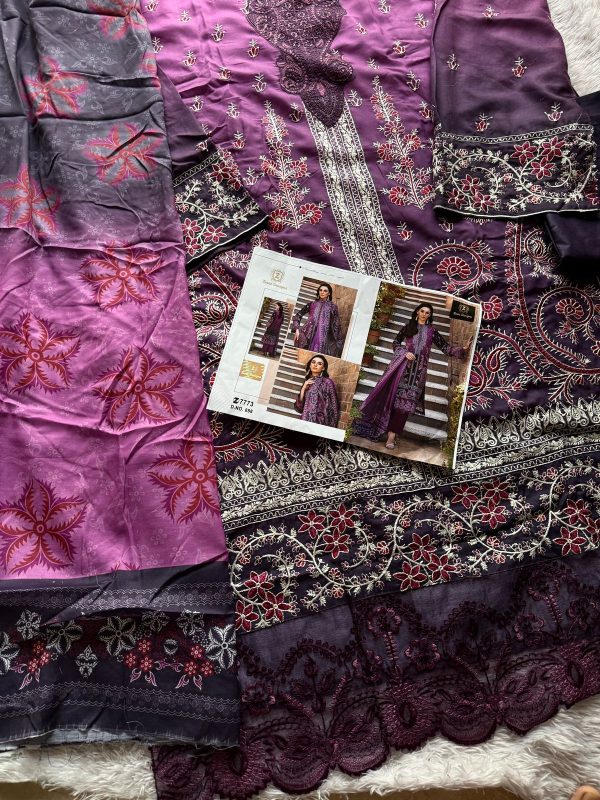 ZIAAZ DESIGNS 888 COTTON PAKISTANI SUITS WHOLESALE
