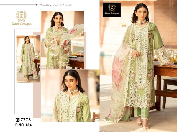ZIAAZ DESIGNS 894 COTTON PAKISTANI SUITS IN INDIA