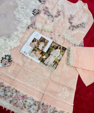 ZIAAZ DESIGNS 900 COTTON EMBROIDERED SALWAR SUITS