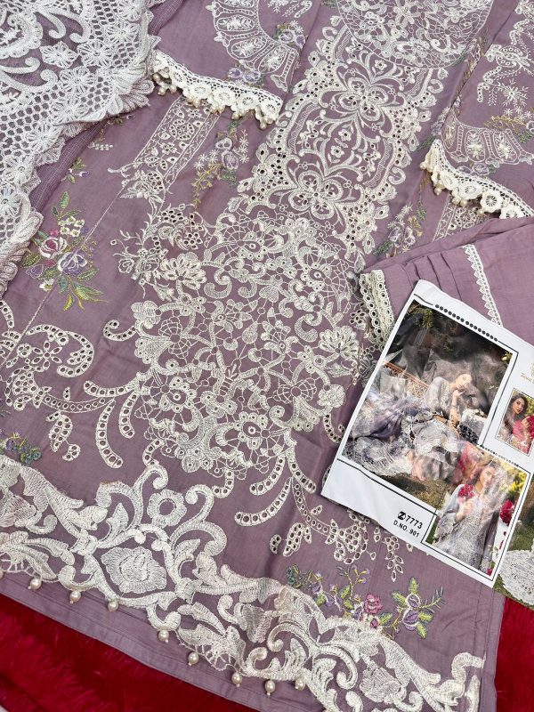 ZIAAZ DESIGNS 901 COTTON EMBROIDERED SALWAR SUITS