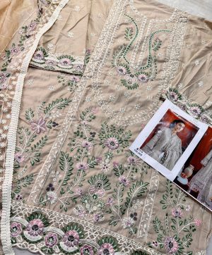 ZIAAZ DESIGNS 904 B PAKISTANI COTTON EMBROIDERED SUITS