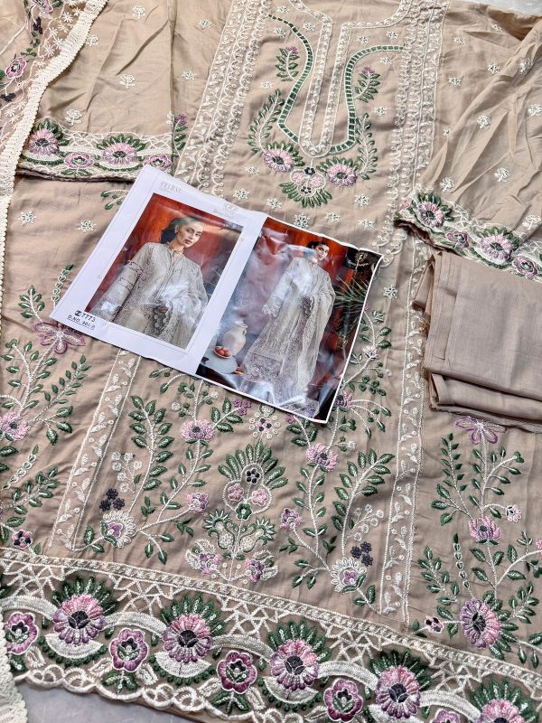 ZIAAZ DESIGNS 904 B COTTON EMBROIDERED SUITS