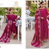 ZIAAZ DESIGNS 906 A COTTON EMBROIDERED SUITS