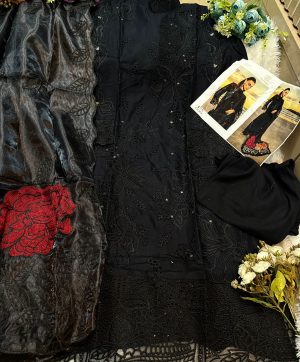 ZIAAZ DESIGNS 907 A RAYON COTTON PAKISTANI SUITS