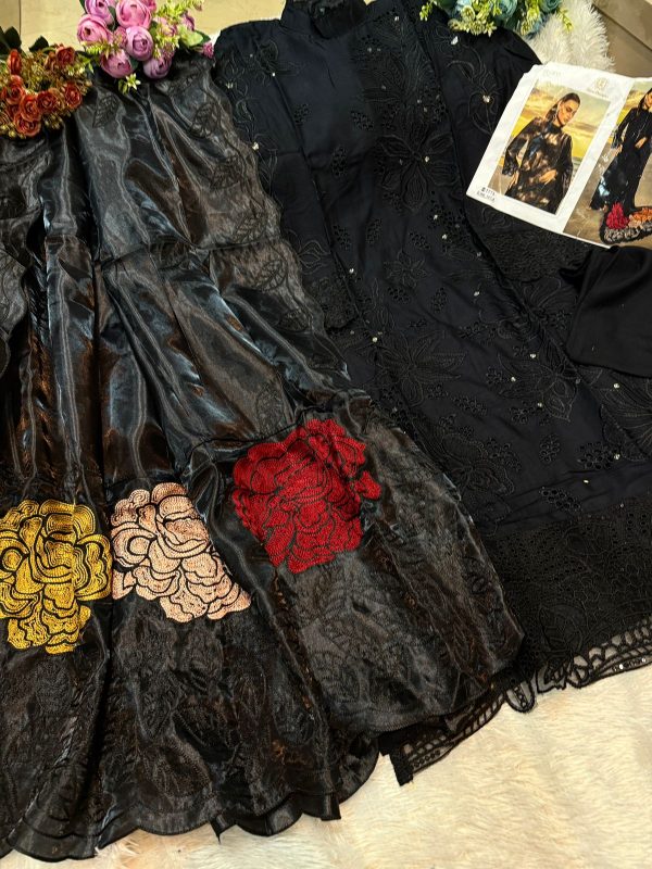 ZIAAZ DESIGNS 907 A RAYON COTTON PAKISTANI SUITS