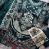 ZIAAZ DESIGNS 917 A COTTON EMBROIDERED SUITS
