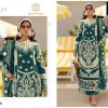 ZIAAZ DESIGNS 917 A COTTON EMBROIDERED SUITS
