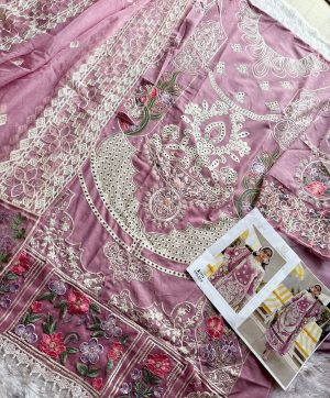 ZIAAZ DESIGNS 917 B COTTON EMBROIDERED SUITS