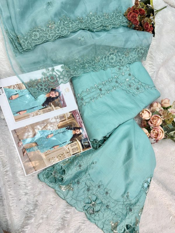 ZIAAZ DESIGNS 931 B COTTON PAKISTANI SUITS