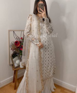 ZOYA CLOTHING Z 9281 B DESIGNER PLAZZO SUITS