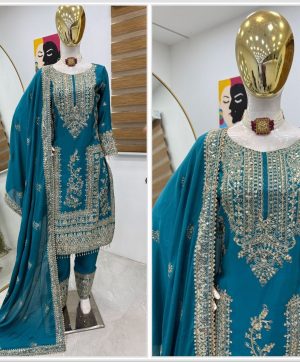 ZOYA CLOTHING ZC 8996 A DESIGNER PARTY WEAR SUITS