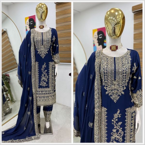 ZOYA CLOTHING ZC 8996 G DESIGNER PARTY WEAR SUITS