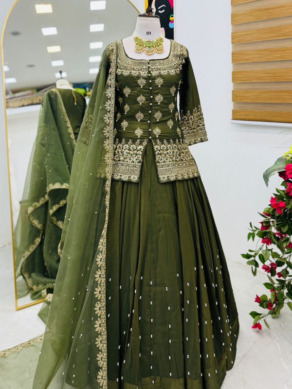 ZOYA CLOTHING ZC 9008 E DESIGNER LEHENGA