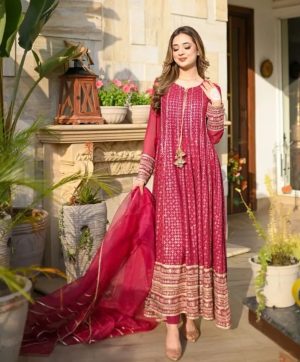 ZOYA CLOTHING ZC 9020 DESIGNER PARTY WEAR GOWN