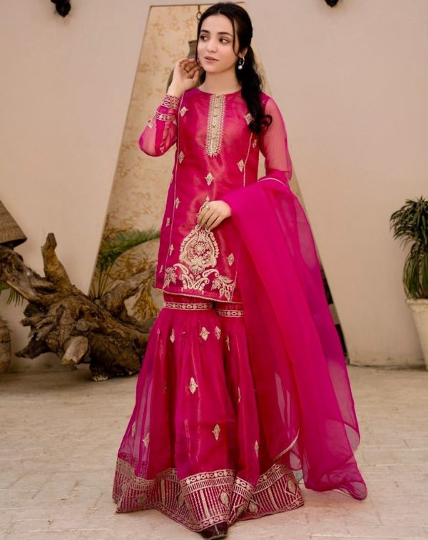 ZOYA CLOTHING ZC 9021 GEORGETTE PLAZZO SUITS