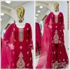 ZOYA CLOTHING ZC 9021 GEORGETTE PLAZZO SUITS