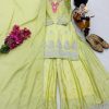 ZOYA CLOTHING ZC 9023 A DESIGNER PLAZZO SUITS