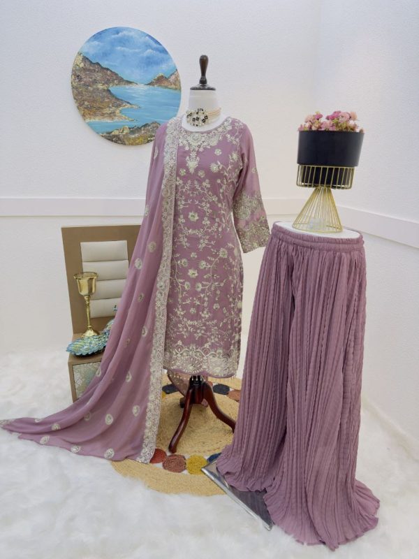 ZOYA CLOTHING ZD 10081 DESIGNER SHARARA SUITS
