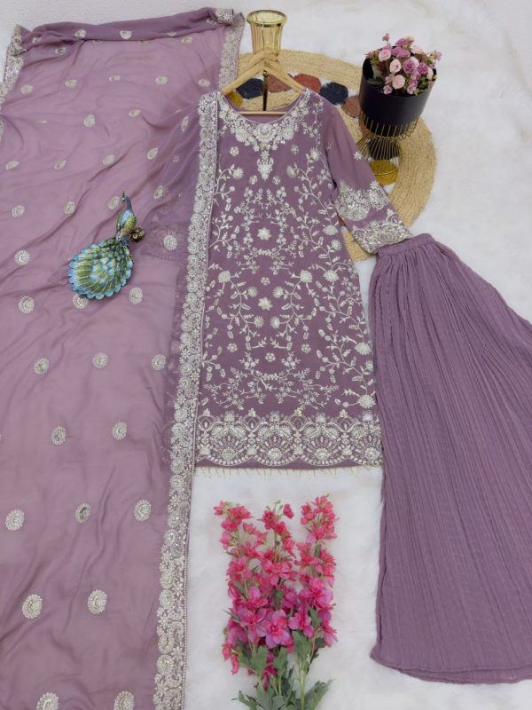 ZOYA CLOTHING ZD 10081 DESIGNER SHARARA SUITS
