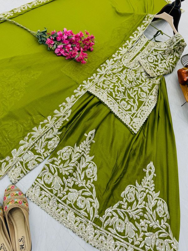 ZOYA CLOTHING ZD 10095 A DESIGNER PARTY WEAR