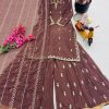 ZOYA CLOTHING ZD 10098 DESIGNER PLAZZO SUITS ONLINE