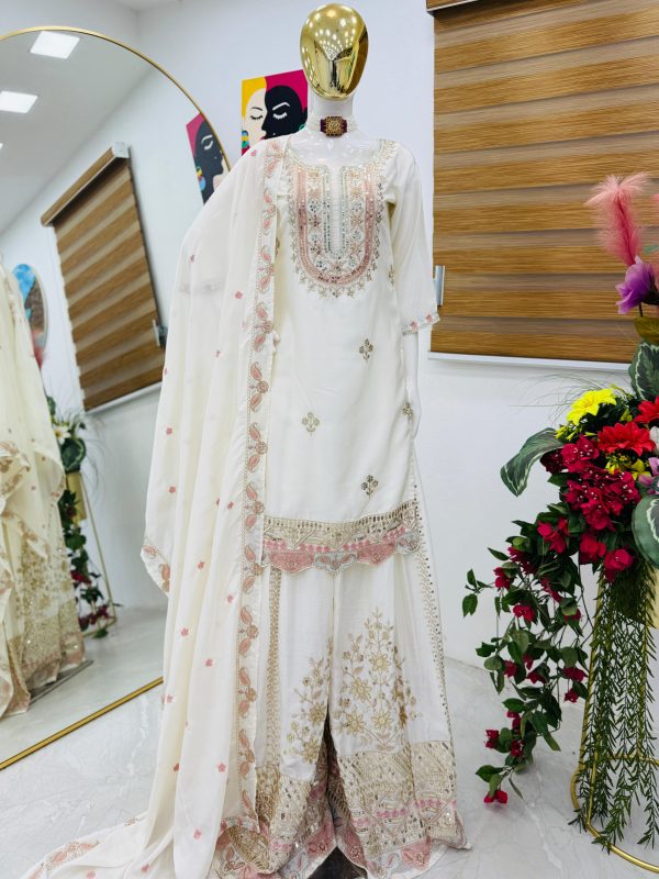 ZOYA CLOTHING ZD 10099 DESIGNER SHARARA SUITS WHOLESALE