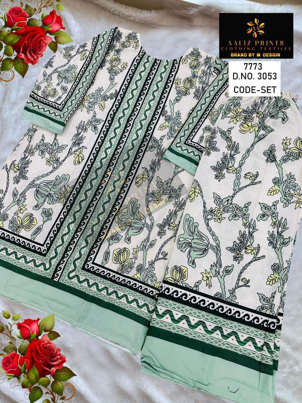 AALIZ PRINTS 3053 READYMADE CORD SET WHOLESALE