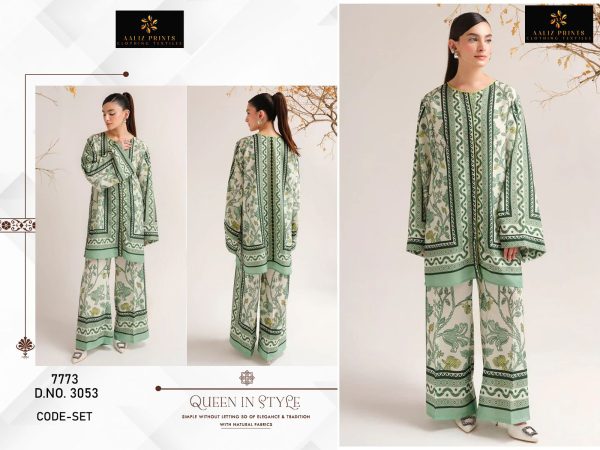 AALIZ PRINTS 3053 READYMADE CORD SET WHOLESALE