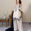 AAROHI DESIGNER AD 205 NATURAL CREPE PLAZZO SUITS