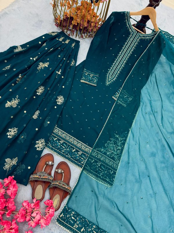 AAROHI DESIGNER AD 209 TRENDING PLAZZO SUITS