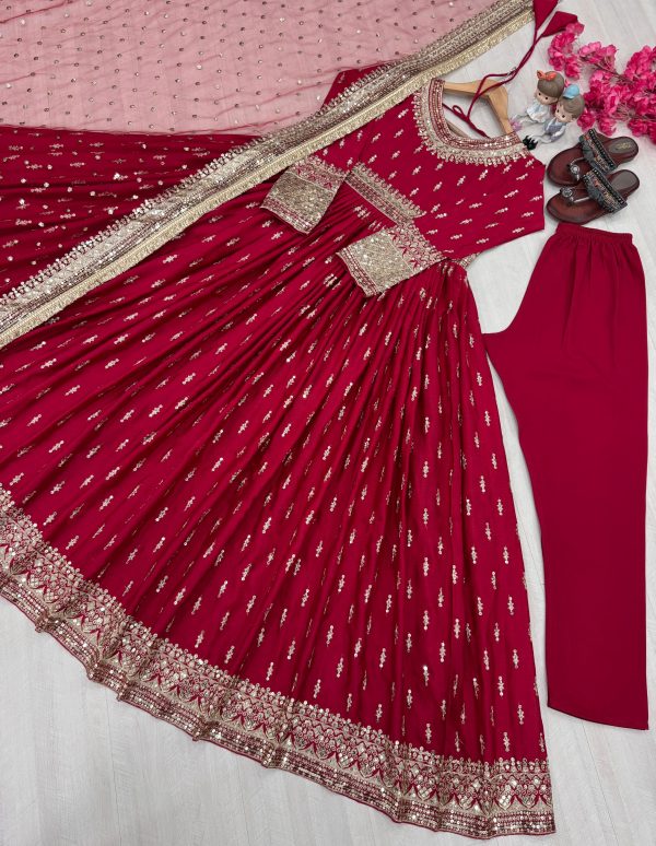AAROHI DESIGNER PD 1111 PARTY WEAR GOWN WHOLESALE