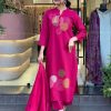 AKSHAR DESIGNER MAL PINK COTTON KURTI WHOLESALE