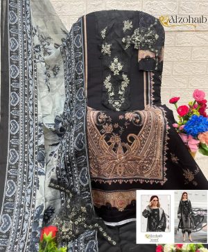 ALZOHAIB AZ 1128 D PAKISTANI COTTON SUITS