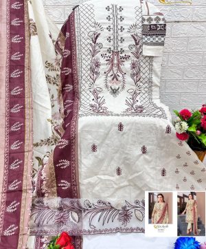 ALZOHAIB AZ 1180 A COTTON PAKISTANI SUITS IN INDIA