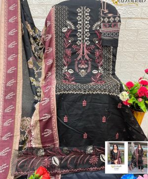 ALZOHAIB AZ 1180 B COTTON PAKISTANI SUITS IN INDIA
