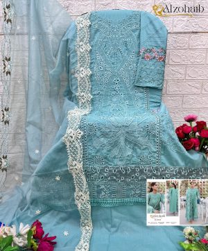 ALZOHAIB AZ 1224 B COTTON PAKISTANI SUITS IN INDIA