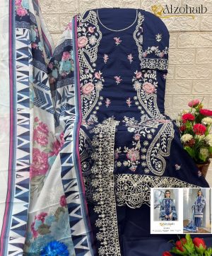ALZOHAIB AZ 1240 A COTTON SALWAR SUITS ONLINE