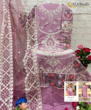 ALZOHAIB AZ 1257 A COTTON PAKISTANI SUITS