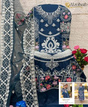 ALZOHAIB AZ 1257 B COTTON PAKISTANI SUITS