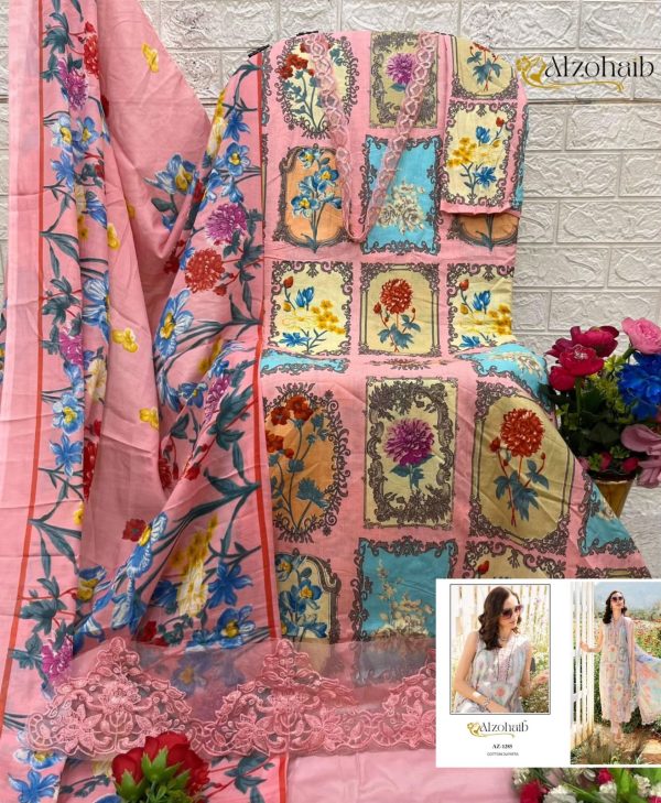 ALZOHAIB AZ 1285 FATIMA COTTON SALWAR SUITS