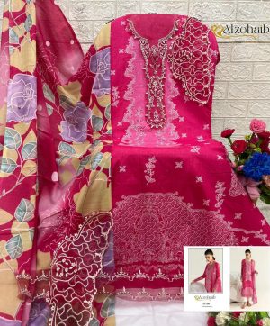 ALZOHAIB AZ 1300 COTTON PAKISTANI SUITS ONLINE