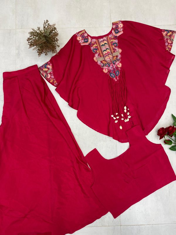 BE 349 B TRENDY THREE PIECE INDO WESTERN COLLETION