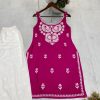 BE 364 A DESIGNER REGULAR WEAR TOP AND PLAZZO