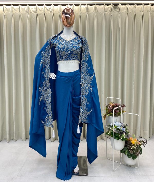 BE 365 THREE PIECE INDO WESTERN READY TO WEAR