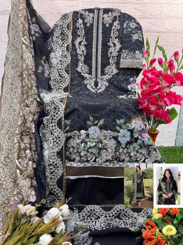 DEEPSY SUITS 1092 COTTON EMBROIDERED SUITS ONLINE
