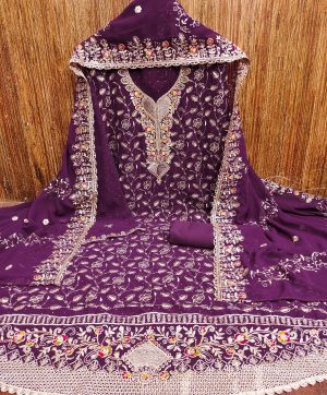 DESIGNER SUITS GEORGETTE SALWAR SUITS MATERIALS