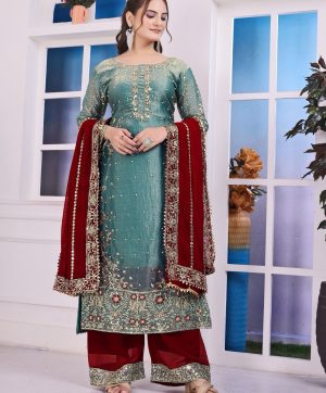DHK 1328 D DESIGNER SALWAR SUITS WHOLESALE